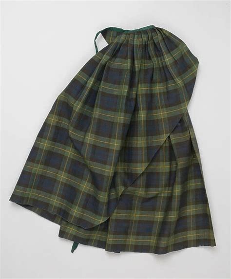 Kilt Of Gordon Tartan Worn By Lieutenant John Bramwell C