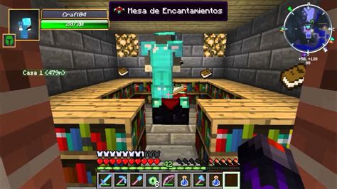 Como Encantar Una Espada En Minecraft Youtube