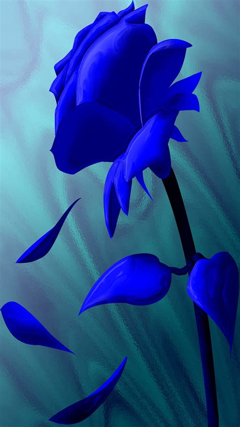 Blue Rose Flowers HD Phone Wallpaper Peakpx