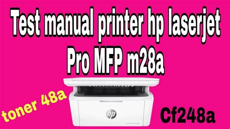 Hp Laserjet Pro Mfp M29w Printer User Manual