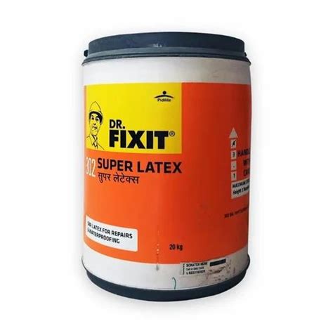 White Powder Dr Fixit Super Latex Roof Waterproofing Chemical