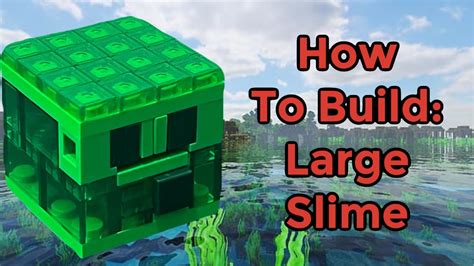 Lego How To Build Minecraft Slime Youtube