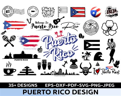 Puerto Rico Svg Latina Svg Cricut Svg Puerto Rico Png Etsy Australia