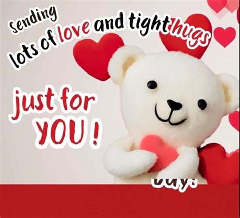 Sending Hugs Just For You Free Hug Day Ecards Greeting Cards 123