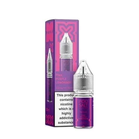 Pink Purple Lemonade Ml Nic Salt Pod Salt Nexus Uk Vape Store E