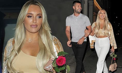 TOWIE S Amber Turner Shows Off Her Stunning Figure In Nude Crop Top Daily Mail Online