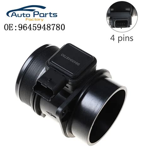 Sensor medidor de flujo de masa de aire para Citroën C4 C5 C6