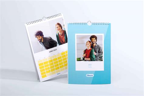 Calendrier photo personnalisé des idées cadeaux originales avec Cheerz