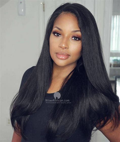 360 Lace Wig 180 Density Silky Straight Brazilian Virgin Hair TLW01