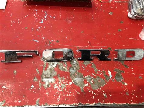 Letras Ford Para Cofre Pick Up Mercado Libre