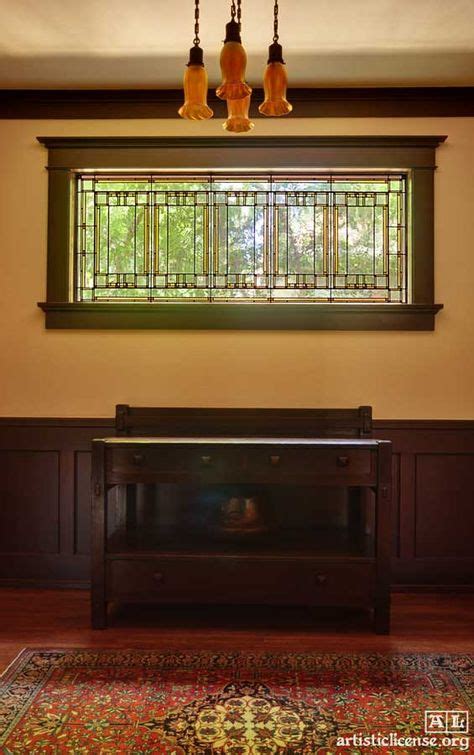 49 Craftsman Stained Glass Panels Ideas Stained Glass Panels Stained Glass Craftsman Stained