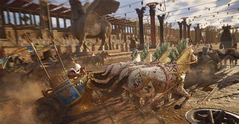 Ancient Greek Olympics Chariot Racing