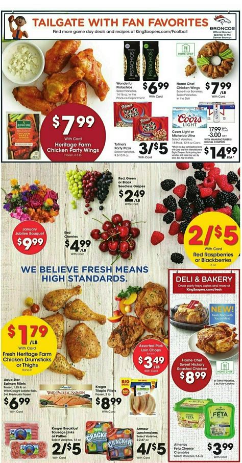 King Soopers Weekly Ad Deals From January Page