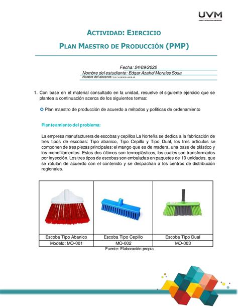 A Eamssss Ejercicio De La Materia Actividad Ejercicio Plan