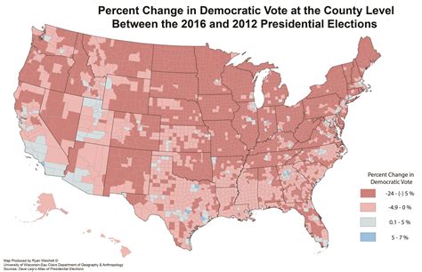 Wisconsin Election Maps And Results University Of Wisconsin Eau Claire Geography Ryan Weichelt