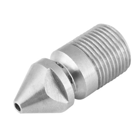 Stainless Steel SS304 Pressure Jetting Nozzle Pipe Drain Jet Nozzle 3