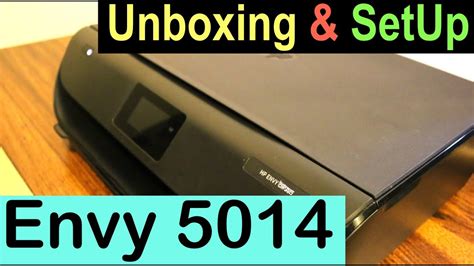 HP Envy 5014 Printer SetUp Quick Unboxing Review YouTube