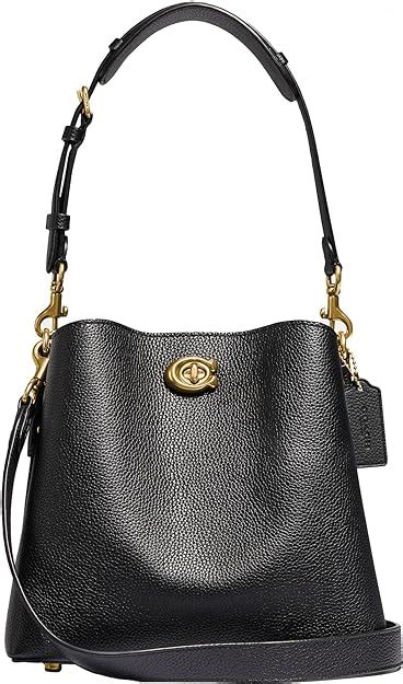 Coach Leather Bucket Bag - Big & Tall Fashion