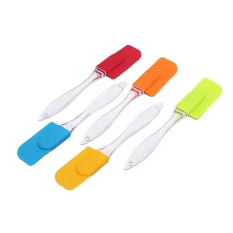 Jual Ukuran Kecil Spatula Silikon Tahan Panas Anti Lengket Bahan Food