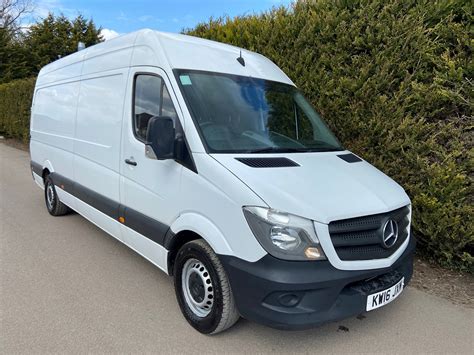 Used 2016 Mercedes Benz Sprinter 313 2 1 CDI LWB High Roof Panel Van