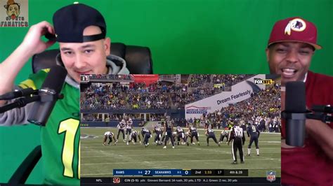 Rams Vs Seahawks Reaction Nfl Week Game Highlights Youtube