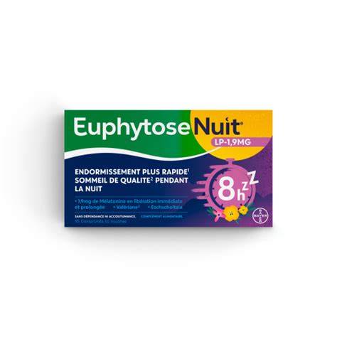 Euphytose Nuit Lp Mg Sommeil De Qualit