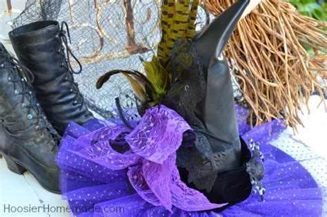 DIY Decorated Witches Hat - Hoosier Homemade