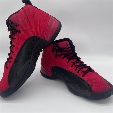 NikeAir Jordan 12 Retro Reverse Flu Game Red CT8013 6 Gem