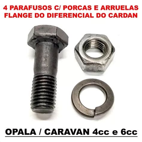 Parafuso Flange Diferencial Eixo Cardan Opala Caravan Mebuscar Brasil