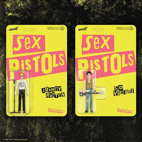 Sex Pistols Reaction Figures