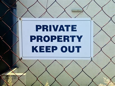 Private Property Keep Out sign Free Photo Download | FreeImages