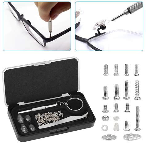 Eeekit Eyeglass Repair Kit Glasses Screw Assortment Kit Small