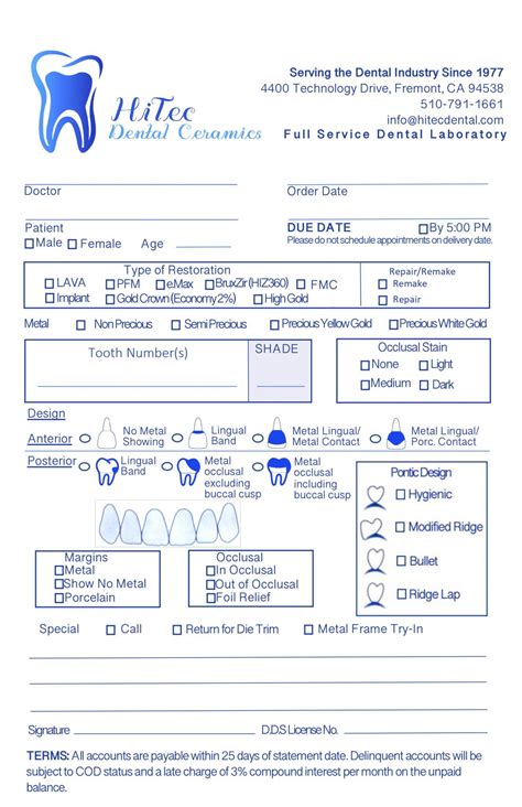 Draft Lab Slip Hitec Dental Ceramics