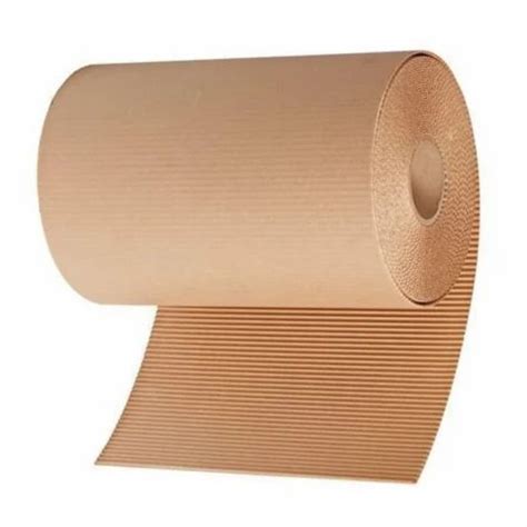 Deangro Kraft Paper Plain Corrugated Roll For Carton Box Gsm