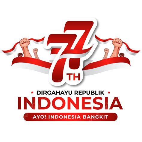 Ucapan Hut Ri 77 Tapi Ri 77 Logo Hut Ri 77 Png Ucapan Hut Ri Ke 77 Png Dan Vektor Dengan