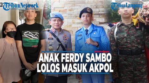 Anak Ferdy Sambo Tribrata Putra Lolos Masuk Akpol 2023 YouTube