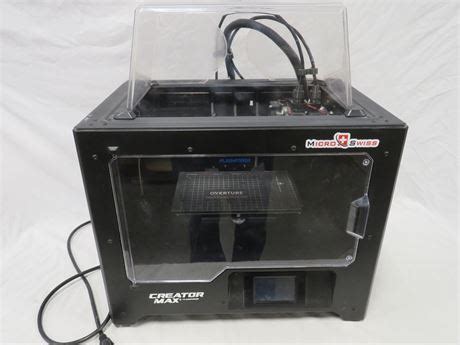 shopthesalvationarmy flashforge creator max  printer tested