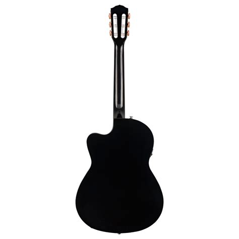 Fender Cn Sce Nylon Thinline Schwarz Mit Koffer Gear Music