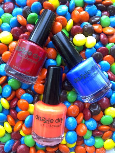 Shine Beauty Beacon: M&M's Candy Mani