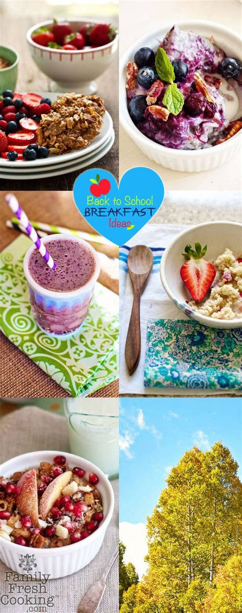 Back to School Breakfast Ideas - Marla Meridith