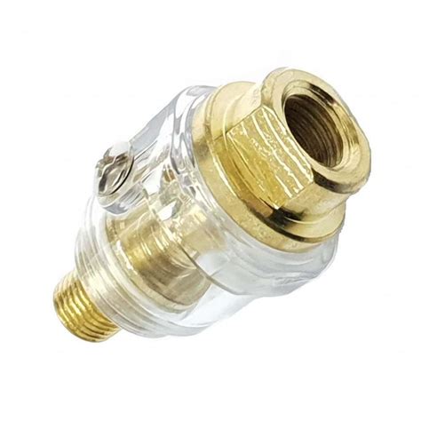 Mini In Line Oiler Lubricator For Pneumatic Tool 1 4 BSP Air Oil