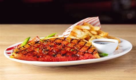 Spicy Watermelon Steaks : watermelon steak