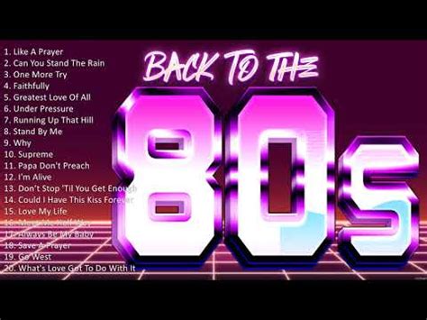 Best Of 80s Pop Songs Playlist ~ 80s Music Hits ~ 1980s Greatest Hits ...