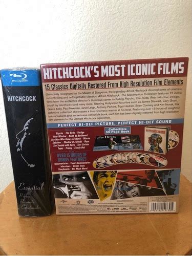 Pack Blu Ray Alfred Hitchcock The Masterpiece Essential Cuotas Sin