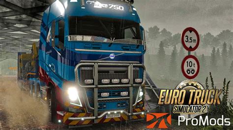 ETS2 ProMods Im UNWETTER Aus Dem STEINBRUCH Von KIRKINSK Euro Truck