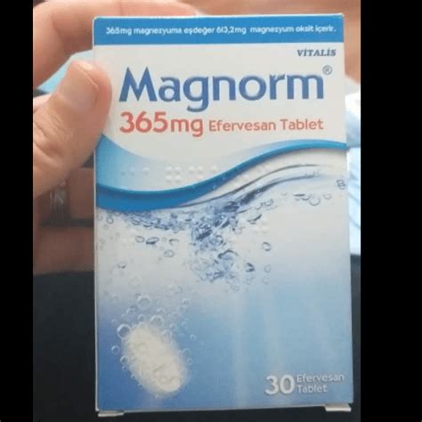 Magnorm Efervesan Tablet Ni In Kullan L R Kombin Kad N