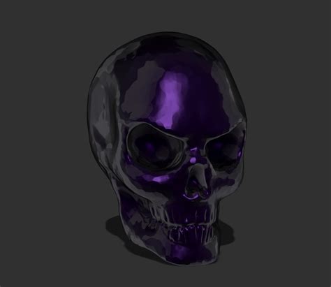 I Made The Obsidian Skull On Zbrush R Terraria