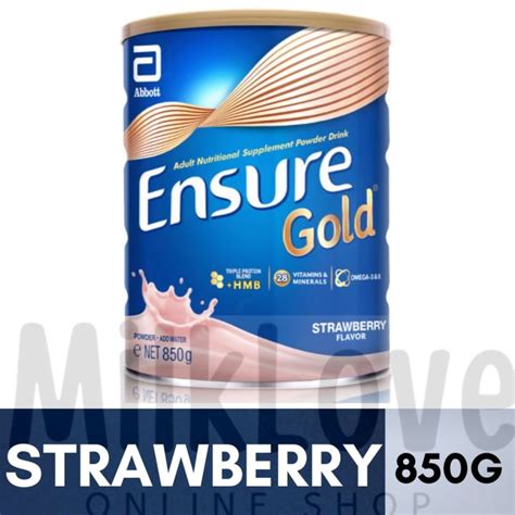 Ensure Gold Hmb Strawberry G Expiry Mar Lazada Ph