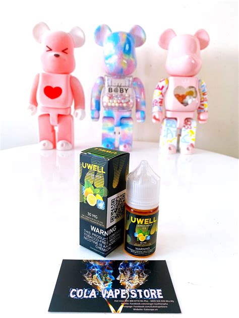 Uwell E JUICE Saltnic Lemon Mint Ice Chanh Bạc Hà 30ml 320k CÓ