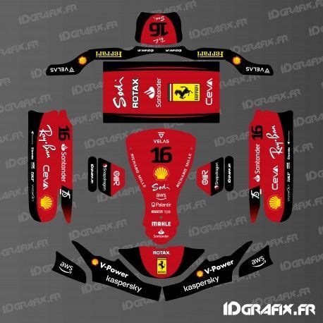 Graphic Kit Ferrari F1 Edition For Karting SodiKart In 2023